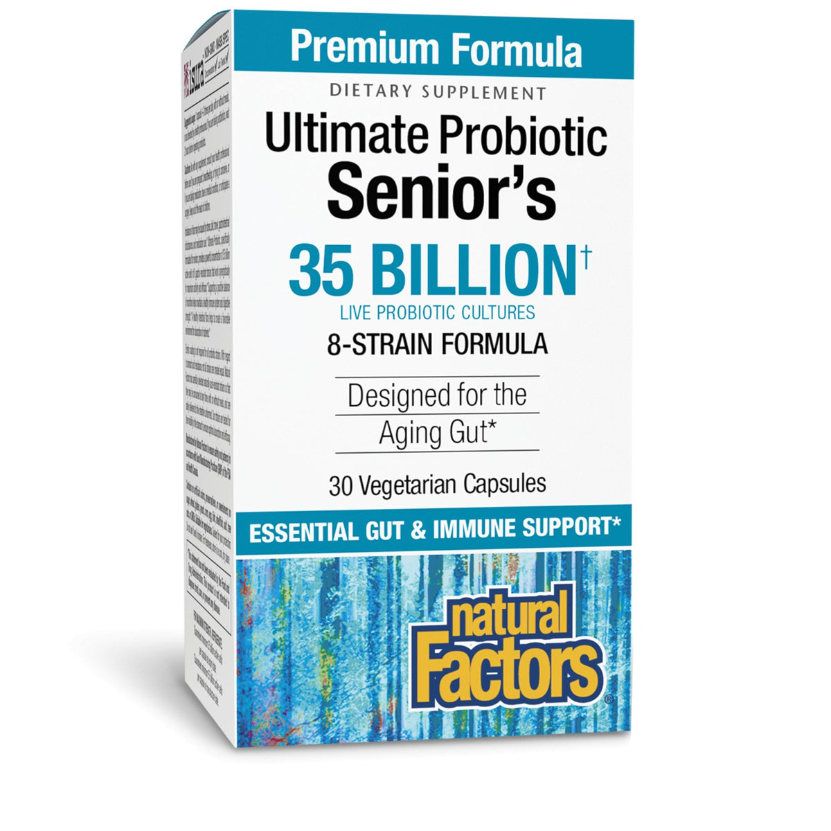 Natural Factors Ultimate Probiotic Seniors 35 Billion 30 VegCap