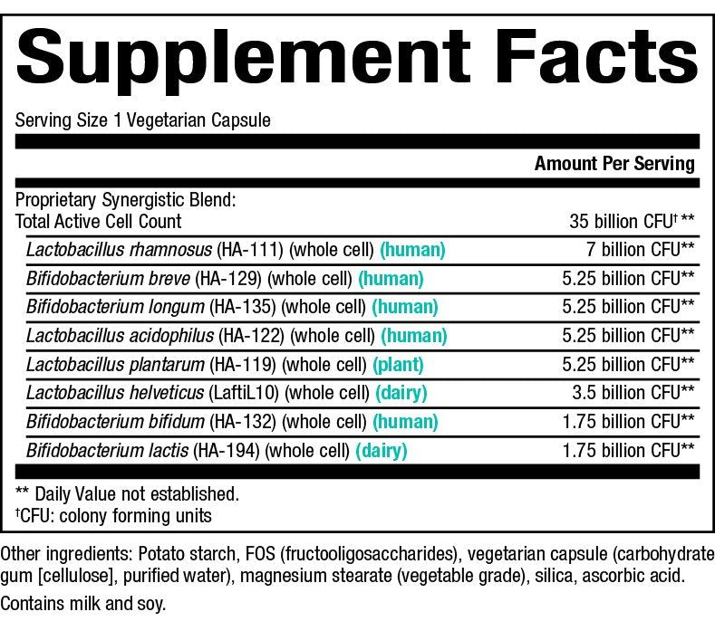 Natural Factors Ultimate Probiotic Seniors 35 Billion 30 VegCap