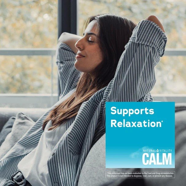 Natural Vitality Calm Magnesium Glycinate 120 Capsule