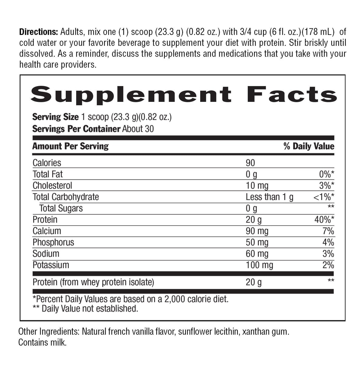 Biochem 100% Whey Protein-Natural 24.6 oz Powder