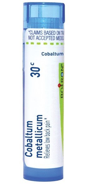 Boiron Cobaltum Metallicum 30C Homeopathic Single Medicine For Pain 80 Pellet