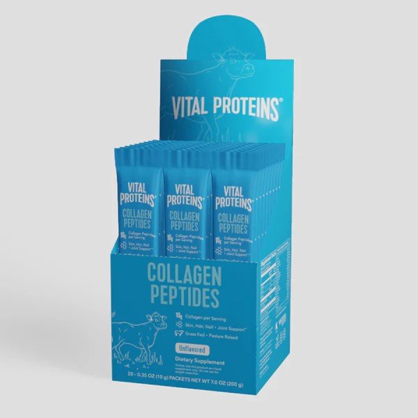 Vital Proteins Collagen Peptides 20 (10g) Packets Box