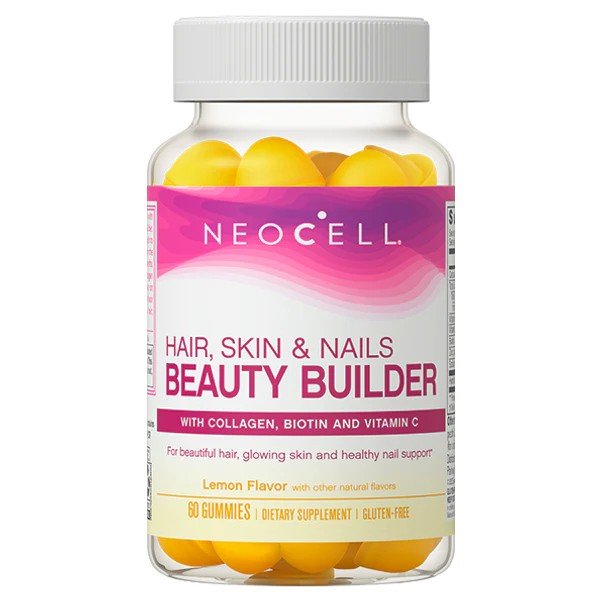 Neocell Hair Skin & Nails Beauty Builder Gummies 60 Gummy