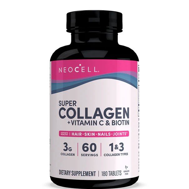 Neocell Super Collagen + Vit C + Biotin 180 Tablets