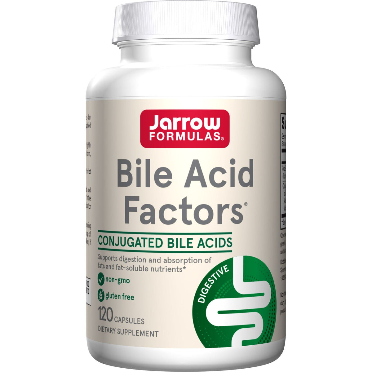 Jarrow Formulas Bile Acid Factors 90 Capsule