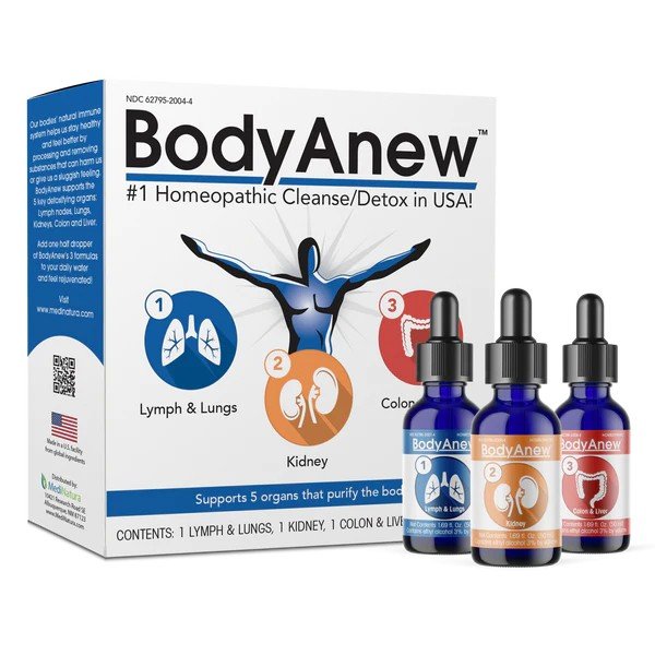 MediNatura BodyAnew Cleanse Detox 1 (3 pc) Kit