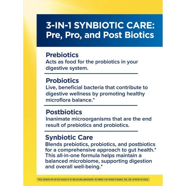 Renew Life Ultimate Flora Digestive Once Daily Probiotic - 65 Billion CFU 30 Vegan Capsules