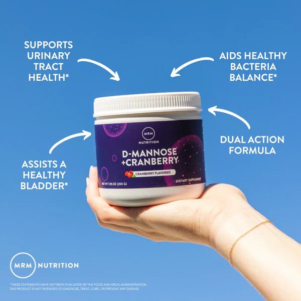 MRM (Metabolic Response Modifiers) D-Mannose + Cranberry 7.05 oz Powder