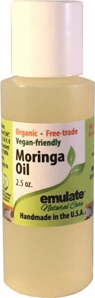 emulate Natural Care 100% Pure Organic Moringa Oil 2.5 oz Oil
