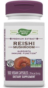 Nature's Way Reishi Standardized Extract 100 Capsule