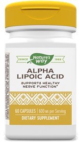 Nature's Way Alpha Lipoic Acid 50mg 60 Capsule