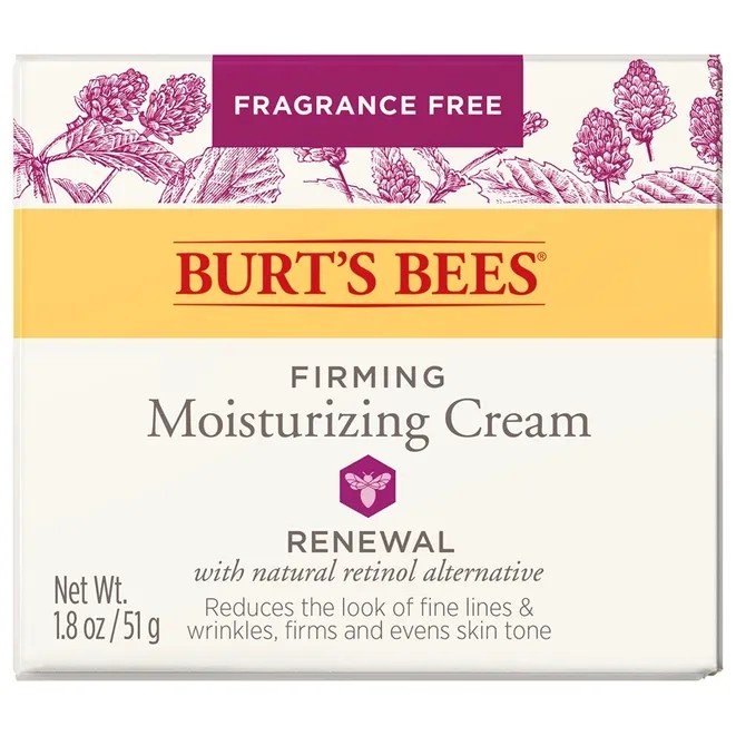 Burt&#39;s Bees Renewal Fragrance-Free Firming Moisturizing Cream 1.8 oz. Cream