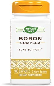 Nature's Way Boron 3mg 100 Capsule