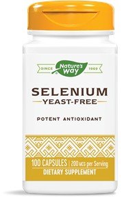 Nature's Way Selenium 200mcg 100 Capsule