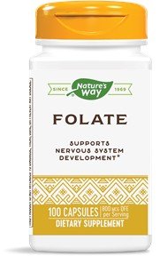 Nature's Way Folate 100 Capsule