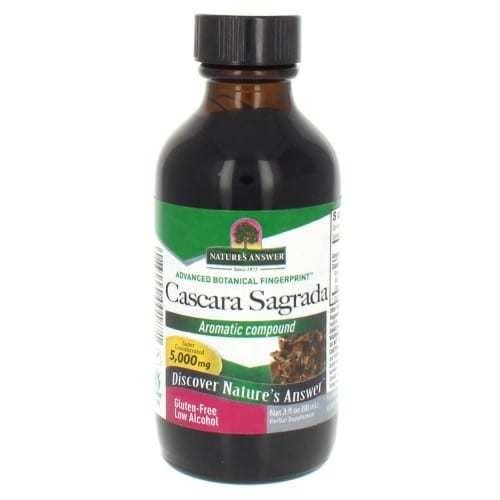 Nature&#39;s Answer Cascara Sagrada Extract 3 oz Liquid