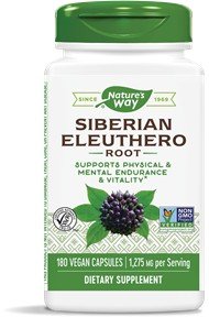 Nature's Way Siberian Eleuthero Root 180 VegCaps