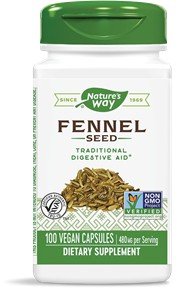 Nature's Way Fennel Seed 100 Capsule