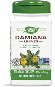 Nature's Way Damiana Leaves 100 Capsule