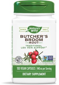 Nature's Way Butcher's Broom Root 100 Capsule