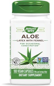 Nature's Way Aloe 100 Vegetarin Capsules