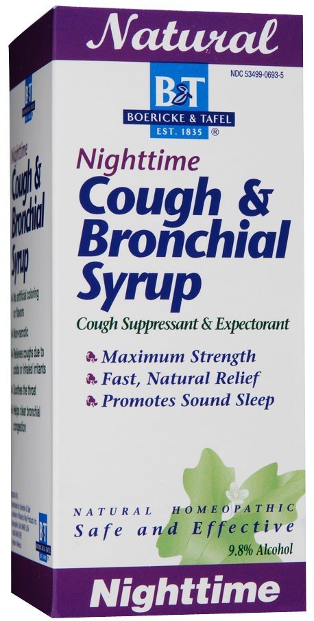 Boericke &amp; Tafel Cough &amp; Bronchial Syrup-Nighttime 8 oz Liquid