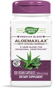 Nature's Way AloeMaxLax with Cascara Sagrada 100 Capsule