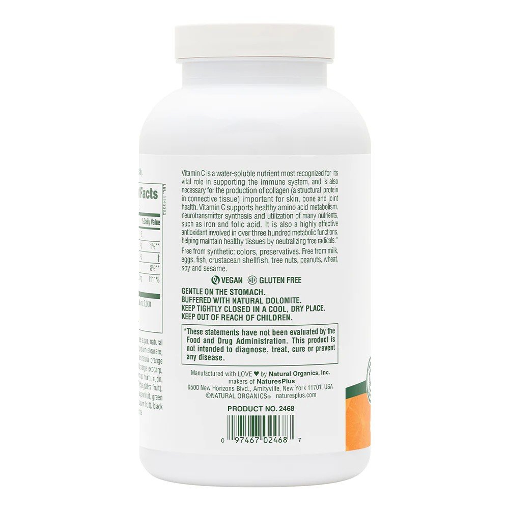 Nature&#39;s Plus Orange Juice C 1000mg 60 Chewable