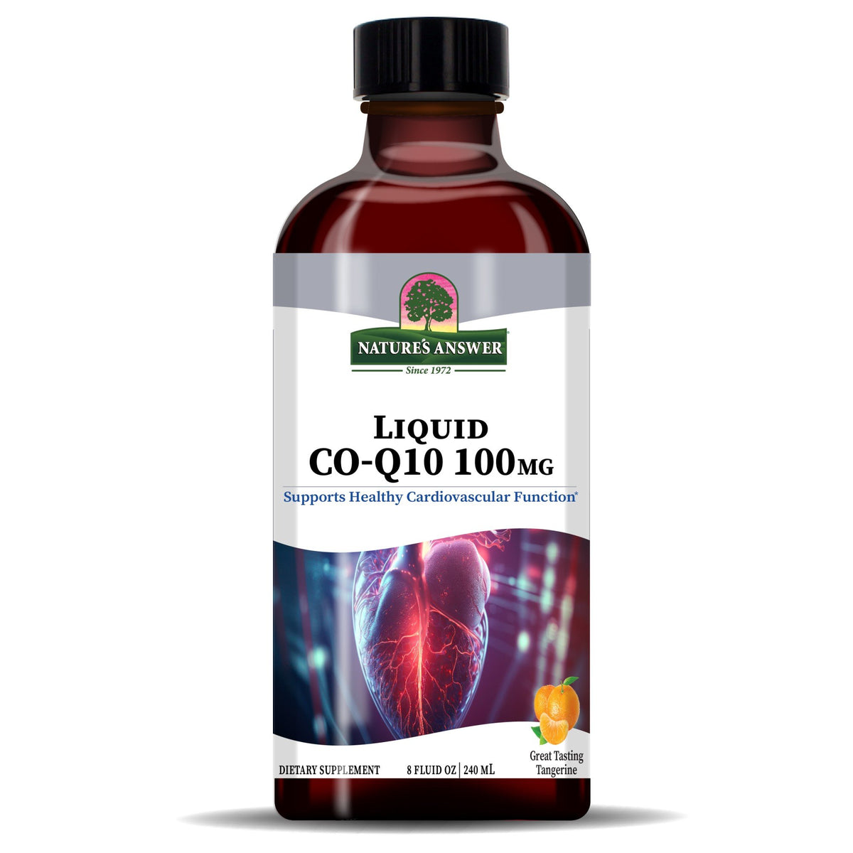 Nature's Answer Liquid CO-Q10 - 100 mg 8 oz Liquid