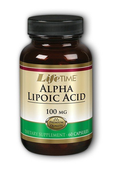 LifeTime Alpha Lipoic Acid 100mg Pharmaceutical Grade 60 Capsule