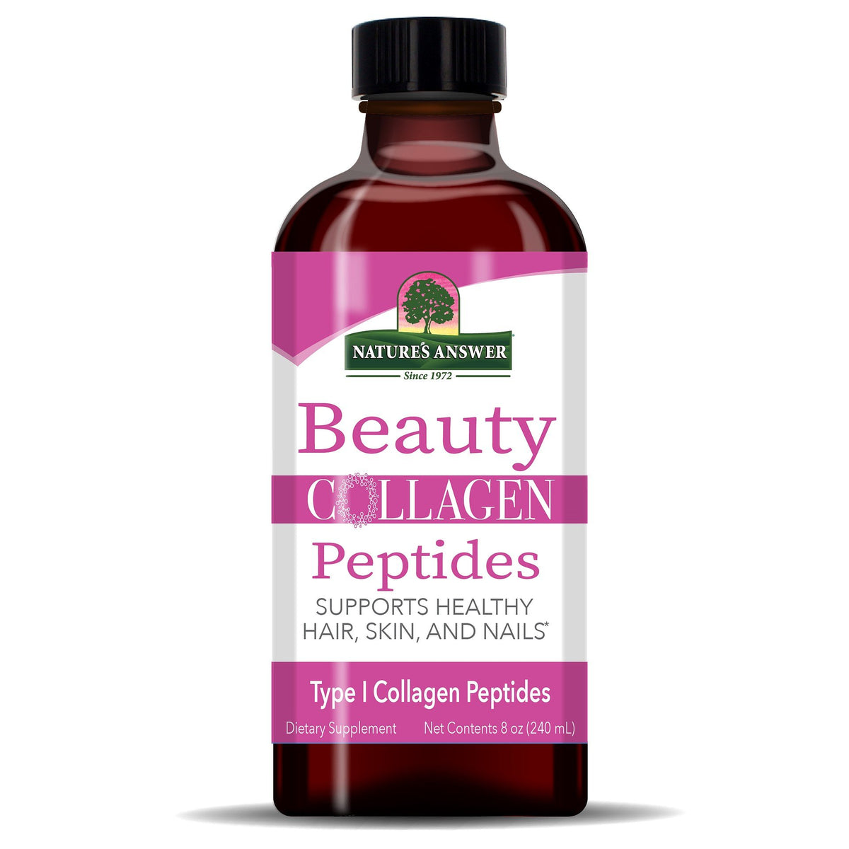 Nature's Answer Beauty Collagen Peptides 8 oz Liquid