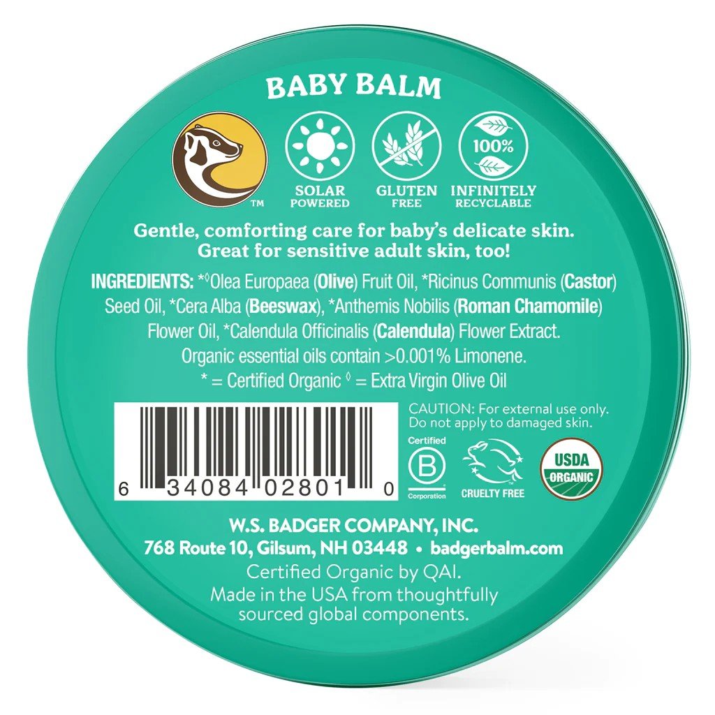 Badger Baby Balm 2 oz Tin