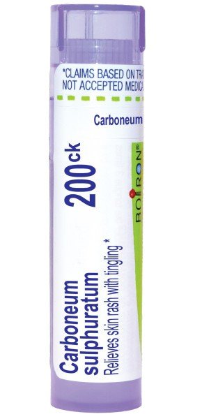 Boiron Carboneum Sulphuratum 200CK Homeopathic Single Medicine For First Aid 80 Pellet