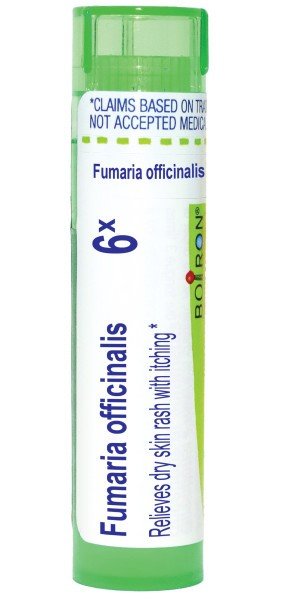 Boiron Fumaria Officinalis 6X Homeopathic Single Medicine For First Aid 80 Pellet