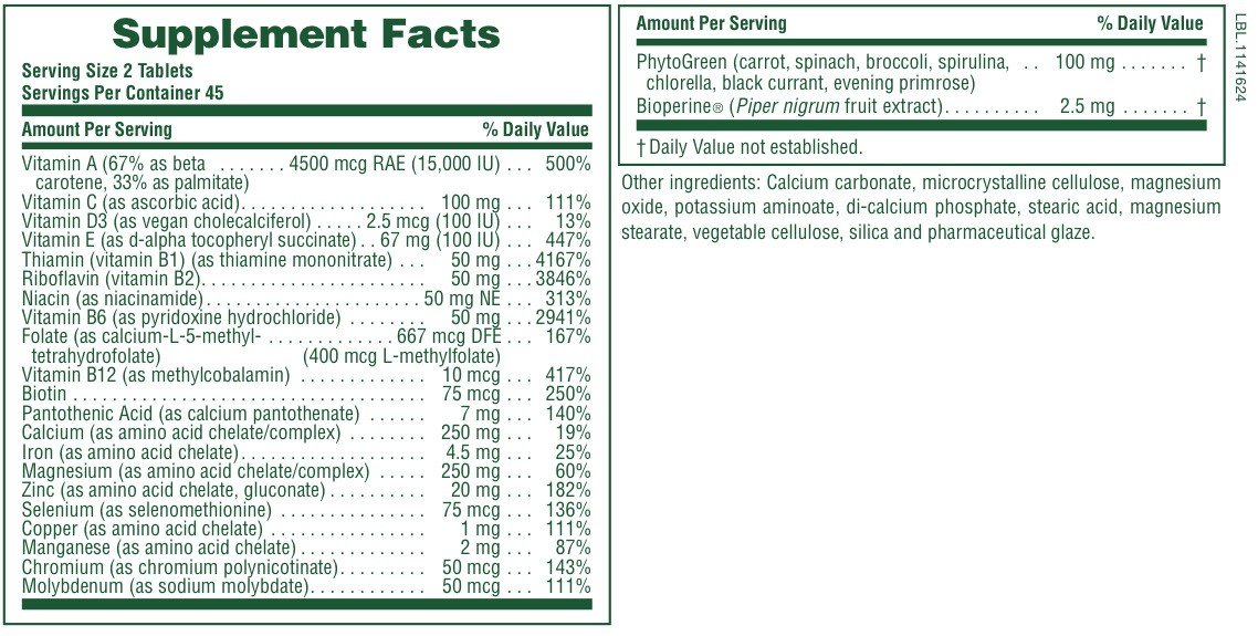 Nature's Plus Power Teen 90 Tablet
