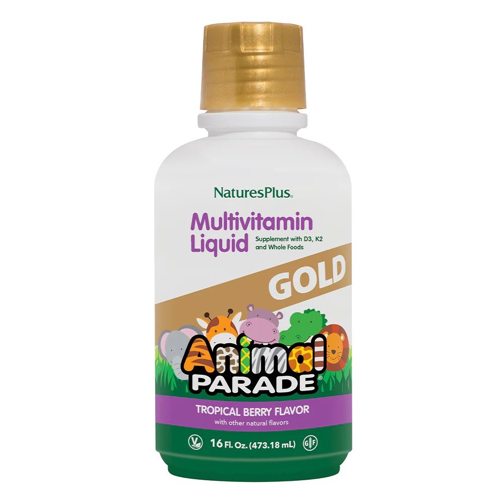 Nature&#39;s Plus SOL Animal Parade Gold Liquid 16 oz Liquid
