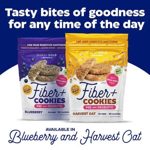 Enzymedica Fiber+ Cookies - Harvest Oat 6.21 oz Cookies