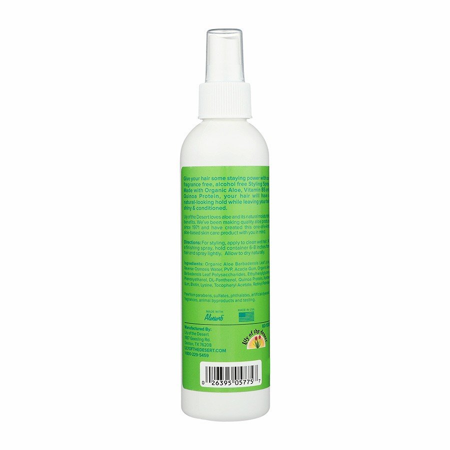 Lily Of The Desert Organic Styling Spray 8 oz Liquid