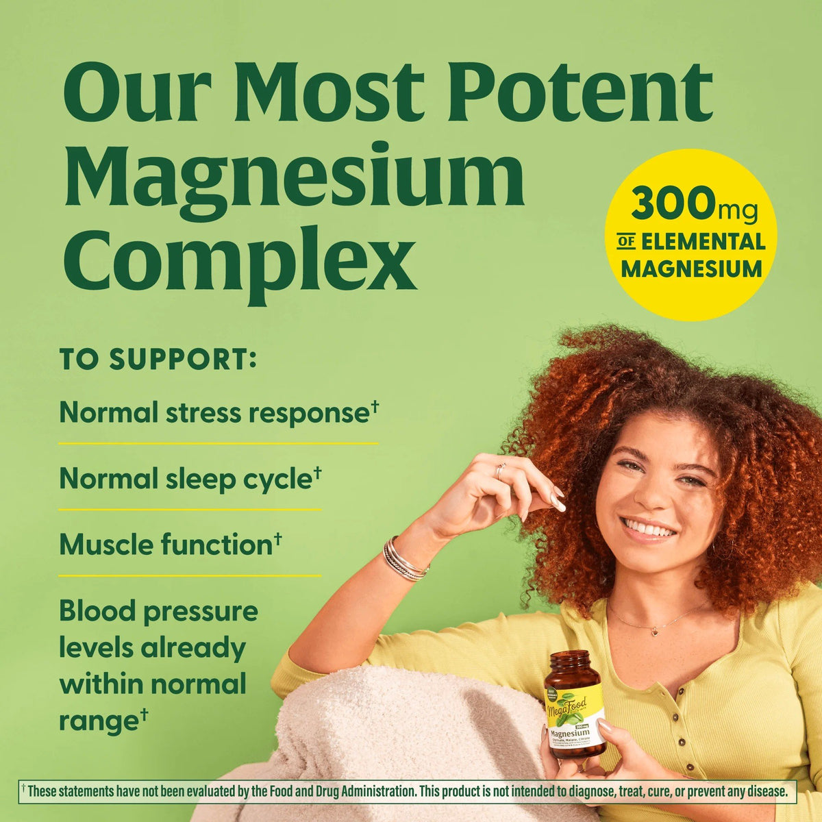 MegaFood Magnesium 300 60 Capsule