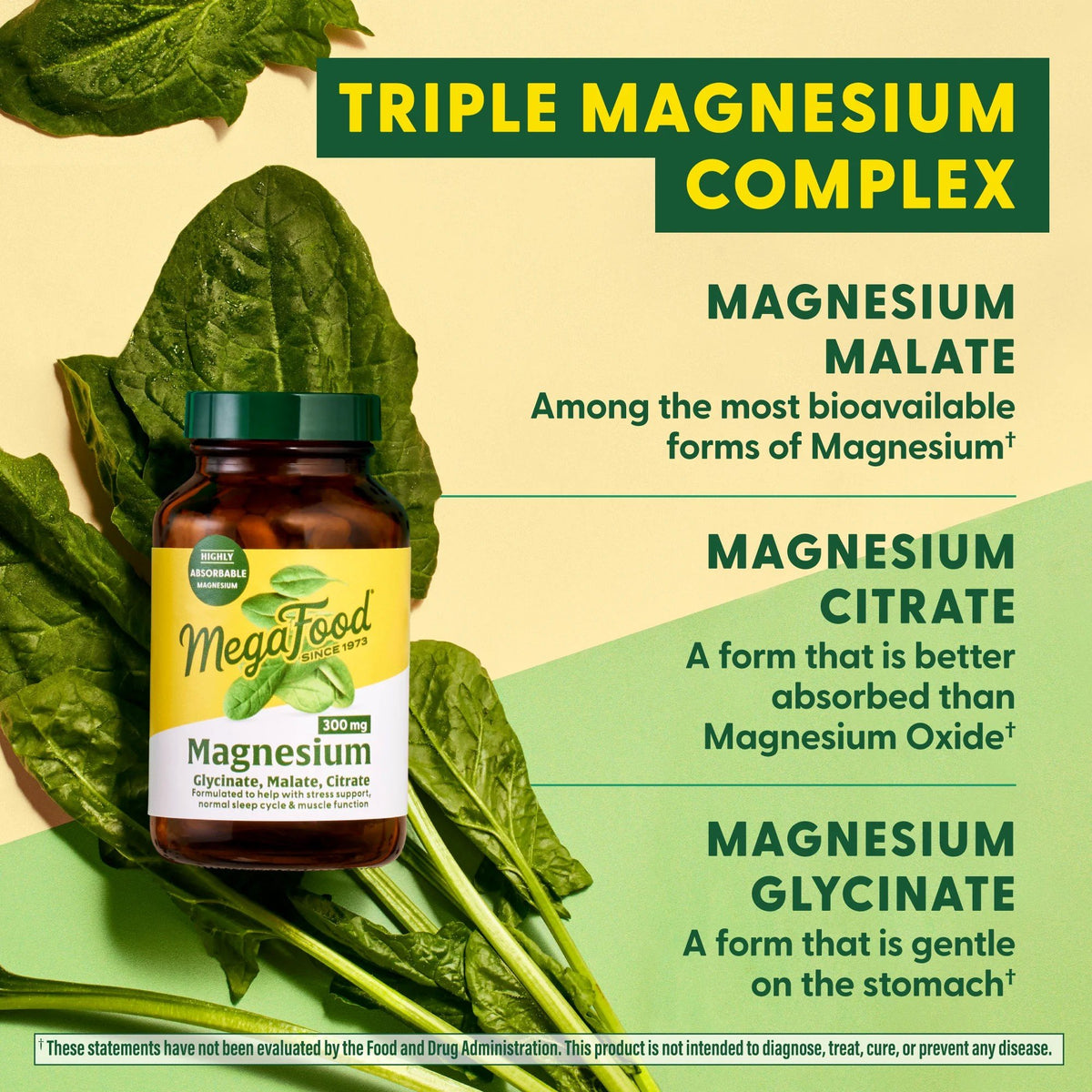 MegaFood Magnesium 300 60 Capsule