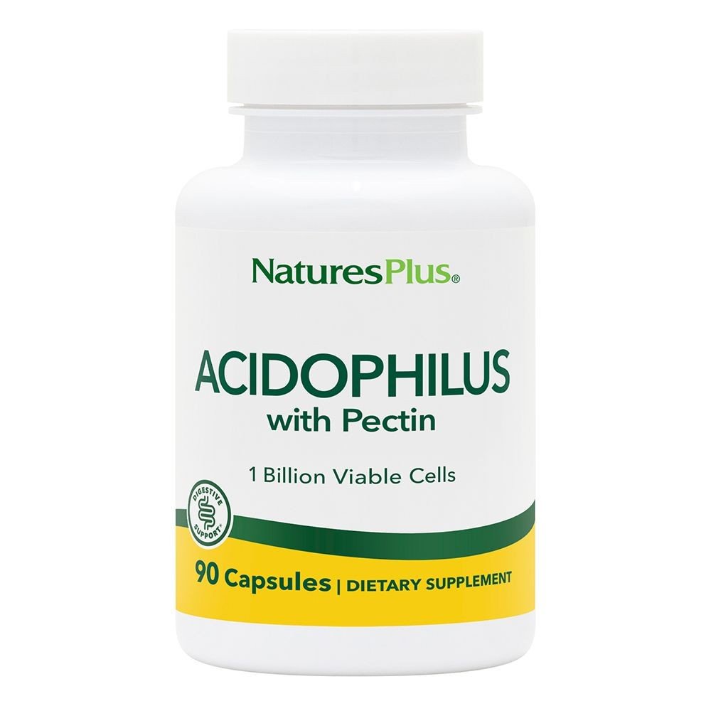 Nature's Plus Acidophilus with Pectin 90 Capsule