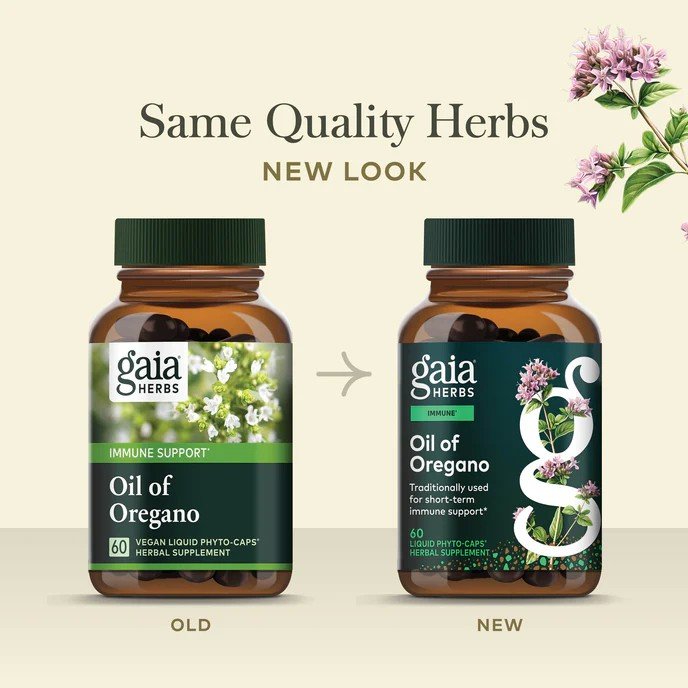 Gaia Herbs Oil Of Oregano 120 VegCap