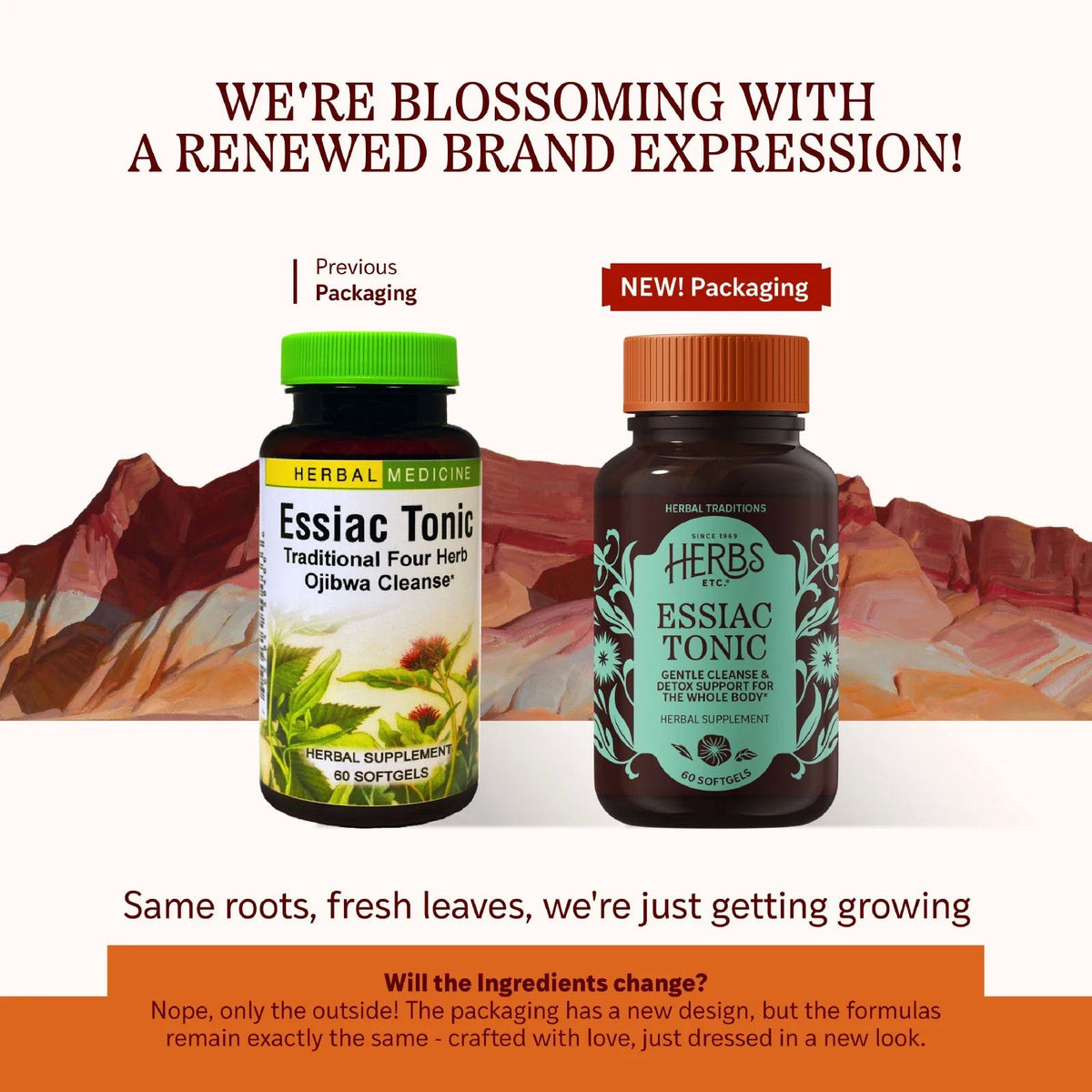 Herbs Etc Essiac Tonic 60 Softgel