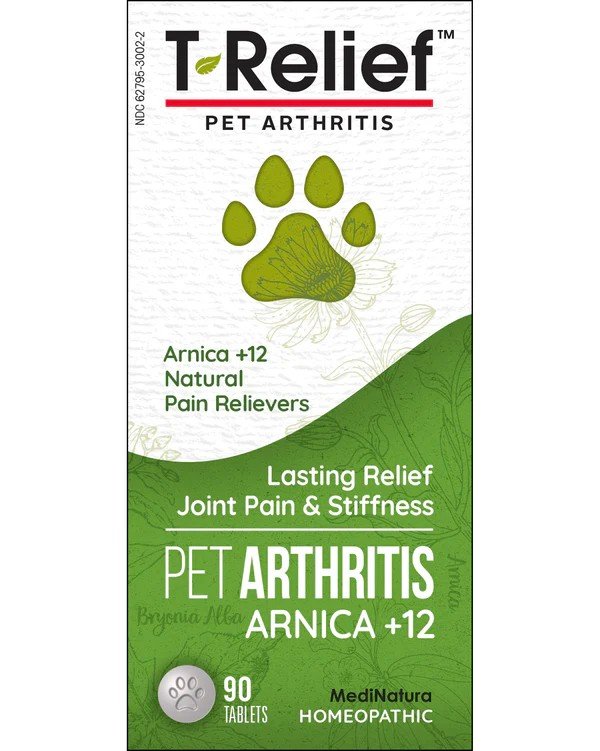 MediNatura T-Relief Pet Arthritis Arnica +12 90 Tablet