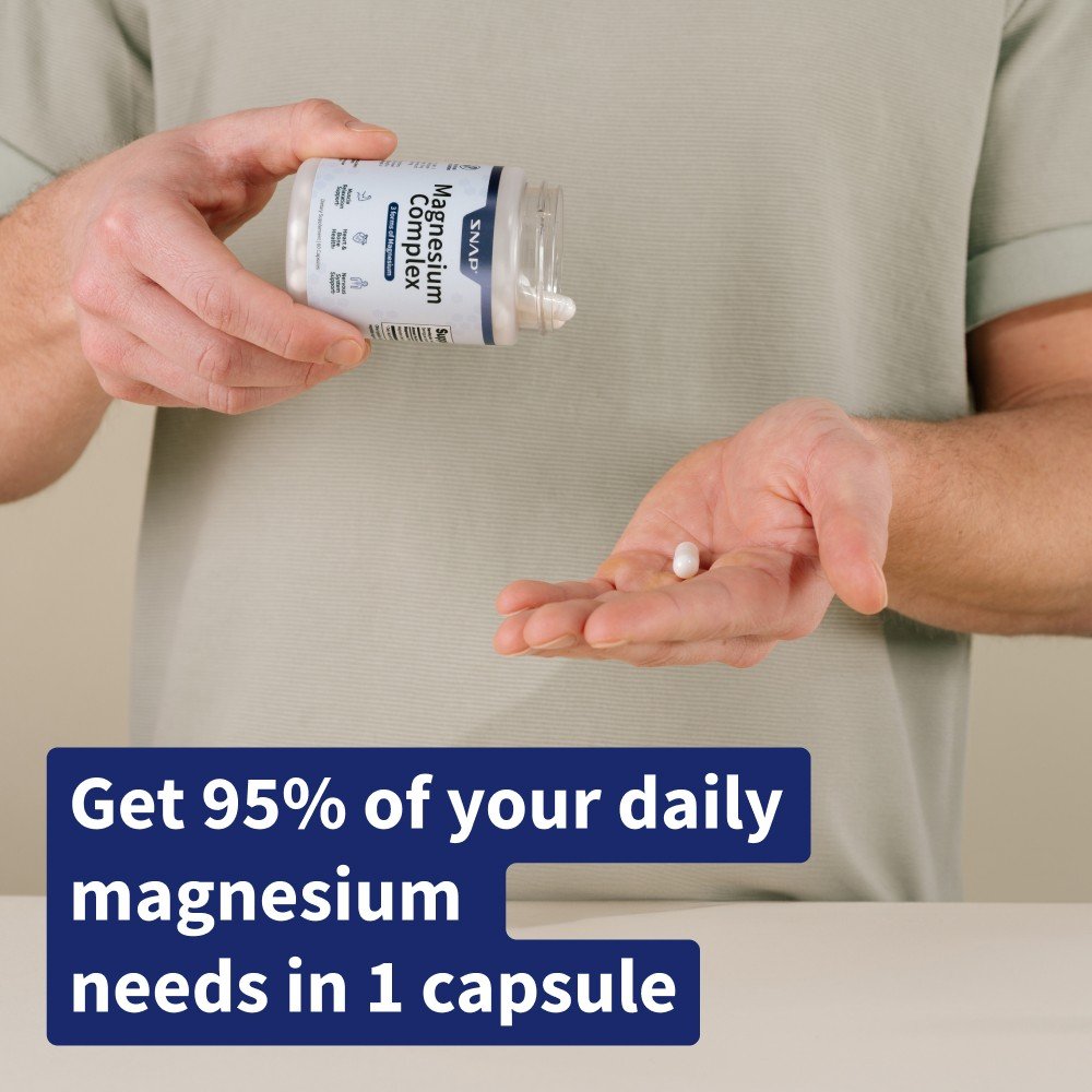 Snap Supplements Magnesium Complex 60 Capsule