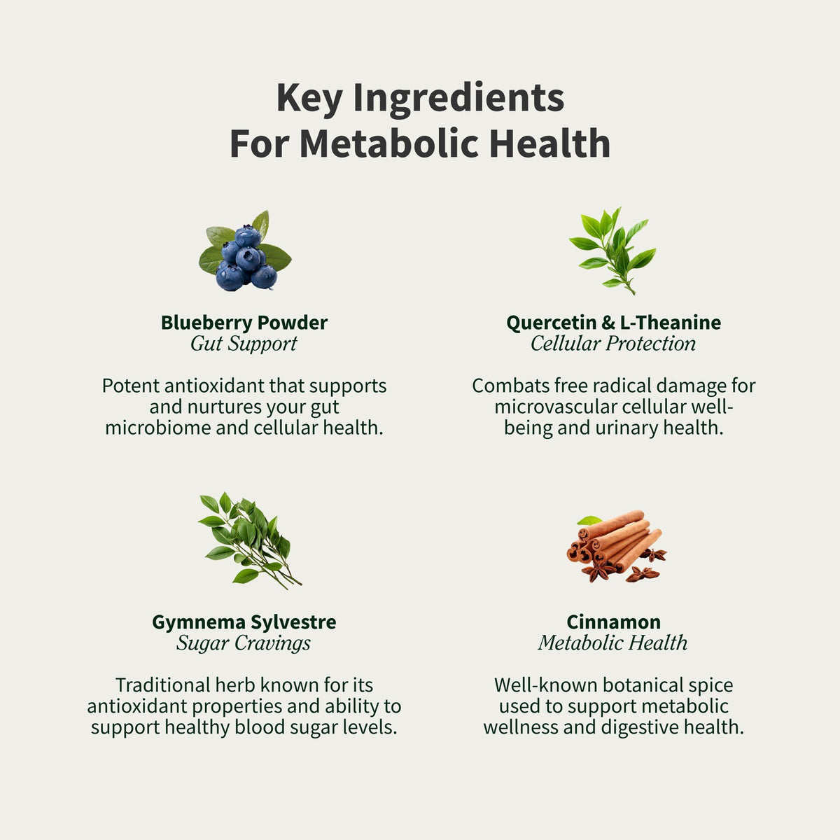 Snap Supplements Blood Sugar - Sugar-Free Green Apple Flavor 60 Gummies