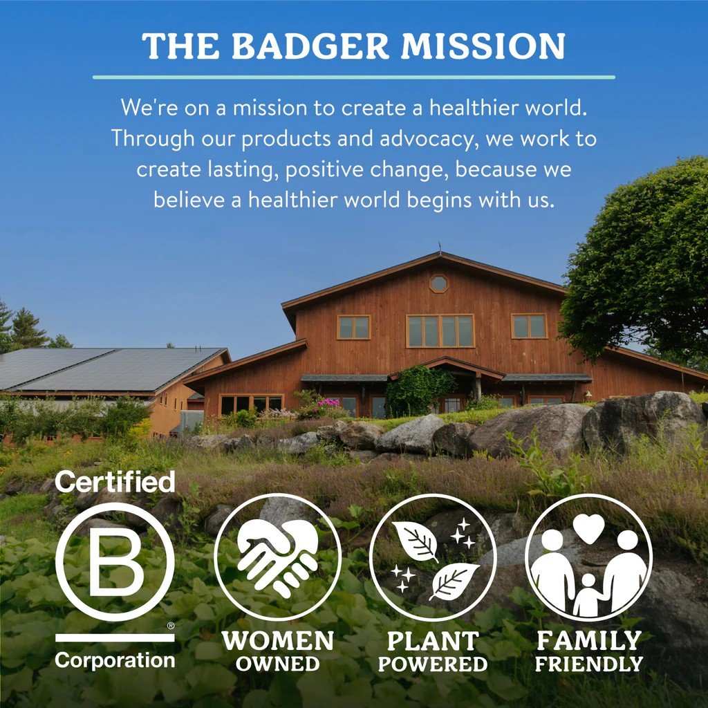 Badger Rose Beauty Balm 1 oz Balm