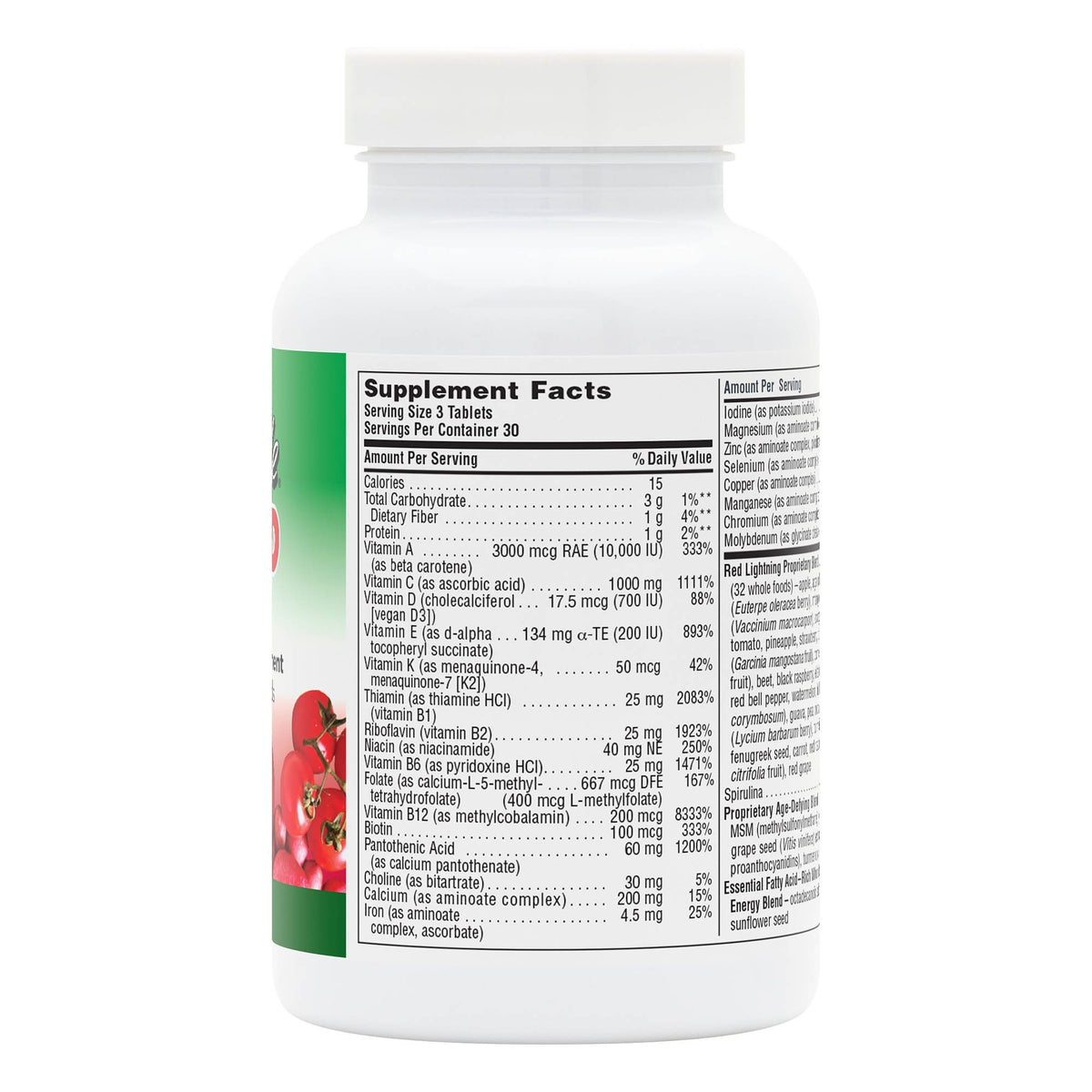 Nature&#39;s Plus Source Of Life Green And Red 90 Tablet