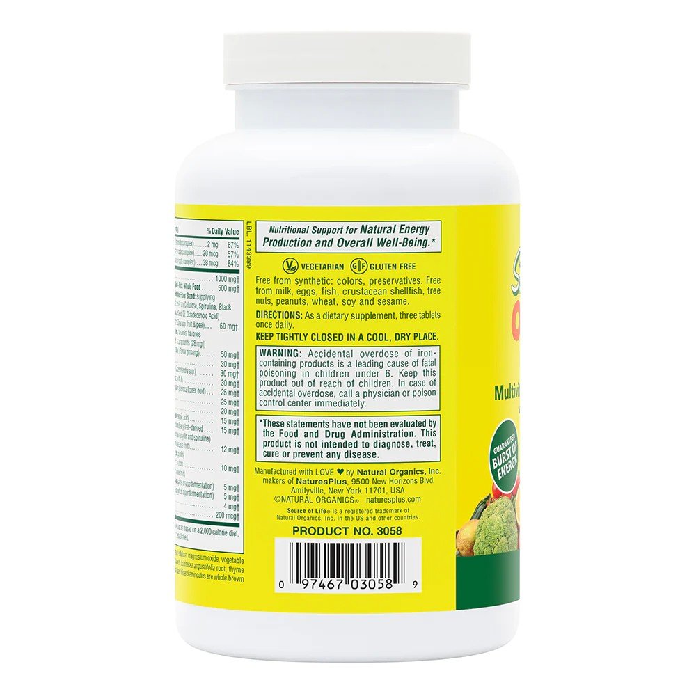 Nature&#39;s Plus Source Of Life 180 Tablet