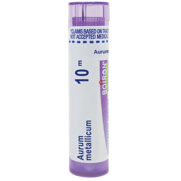 Boiron Aurum Metallicum 10M Homeopathic Single Medicine For Stress & Sleep 80 Pellet